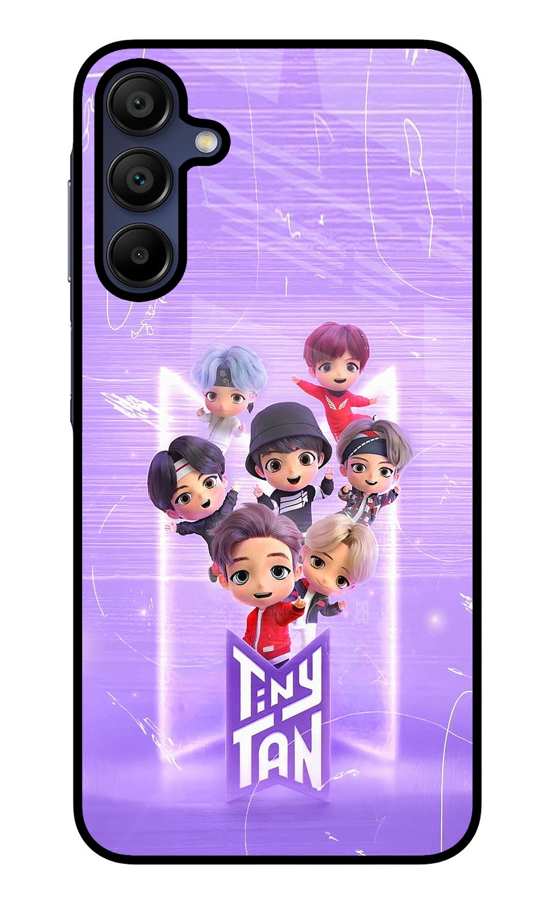 BTS Tiny Tan Samsung A15 5G Back Cover