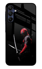 Deadpool Samsung A15 5G Glass Case