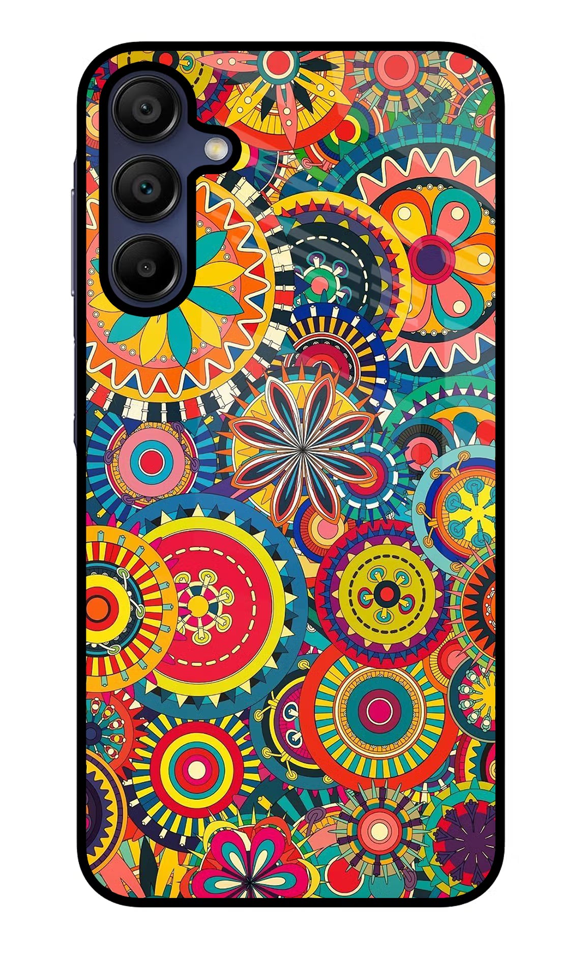 Gol Gol Art Samsung A15 5G Glass Case Back Cover by Casekaro