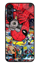 Spider Man Samsung A15 5G Glass Case