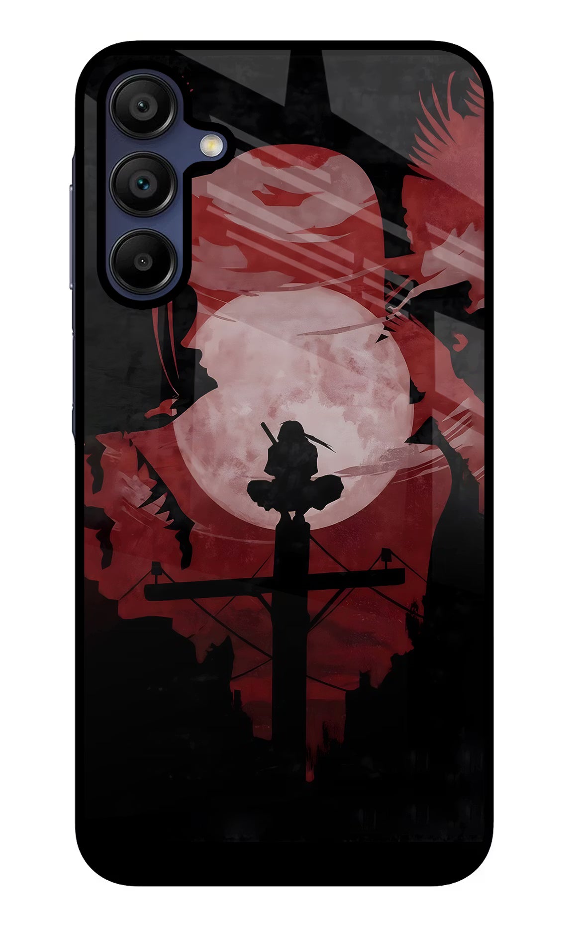 Naruto Anime Samsung A15 5G Glass Case Back Cover by Casekaro