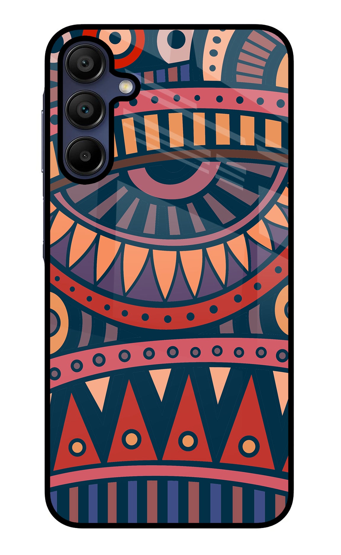 African Culture Design Samsung A15 5G Glass Case