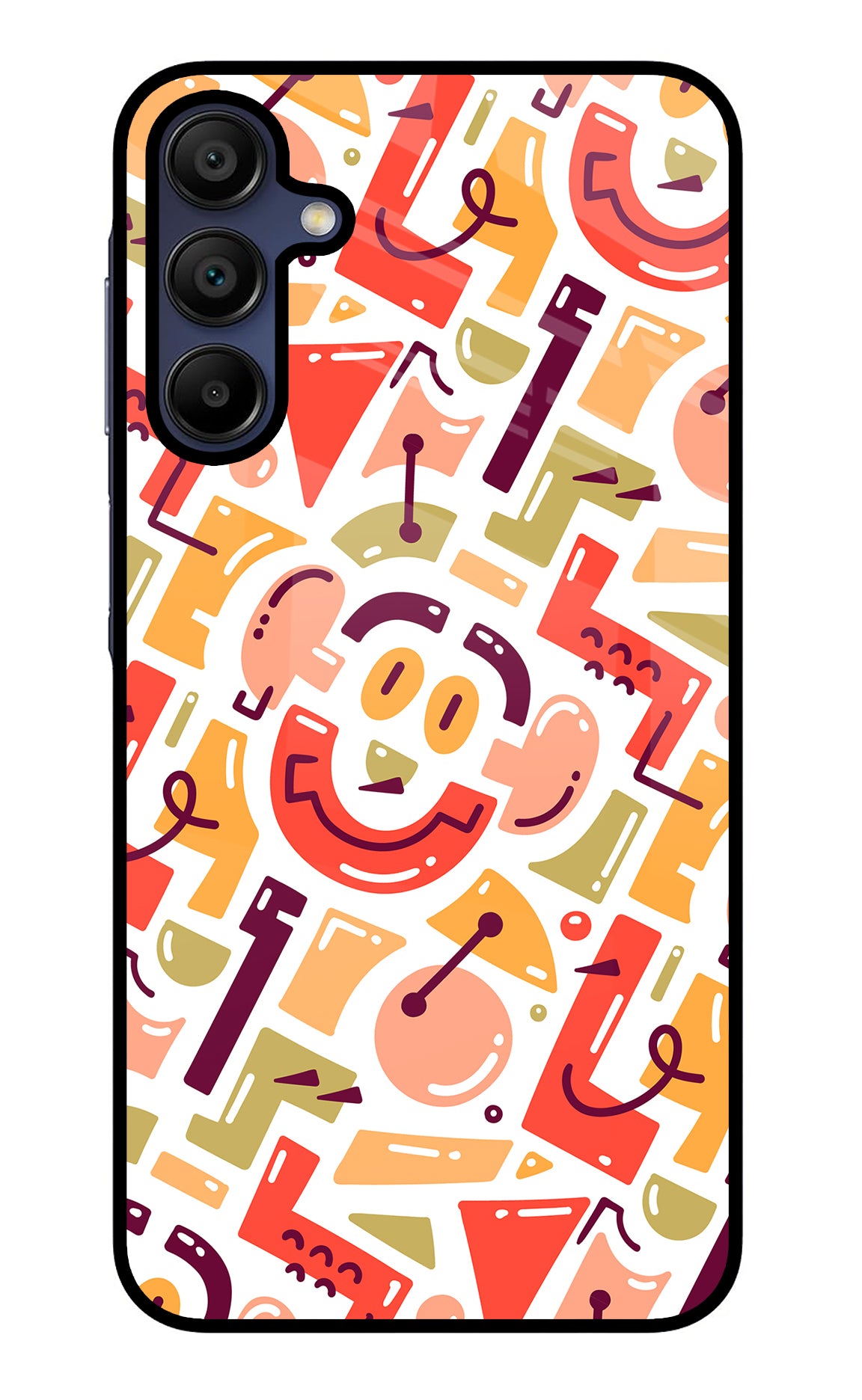 Doodle Pattern Samsung A15 5G Back Cover