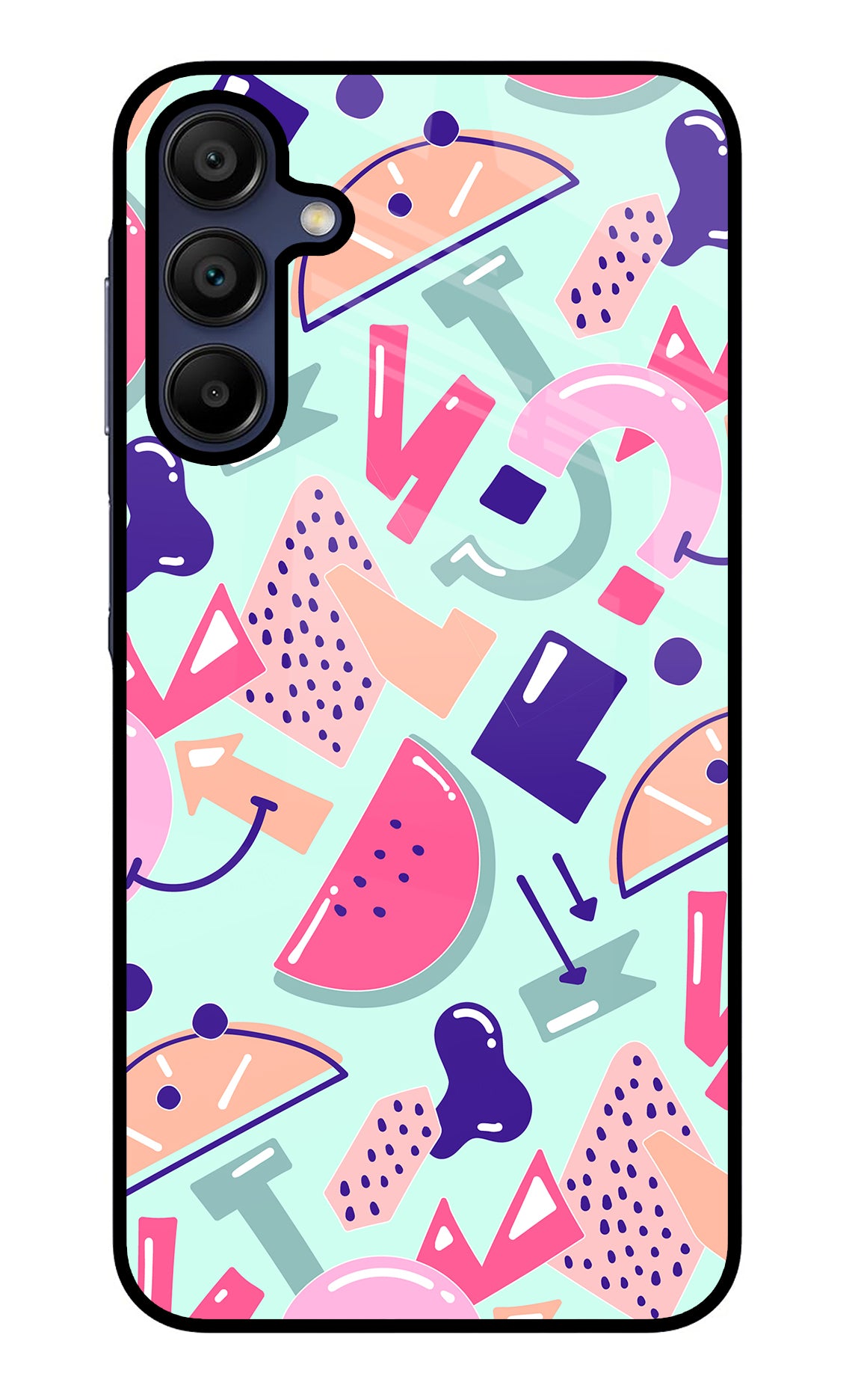 Doodle Pattern Samsung A15 5G Back Cover