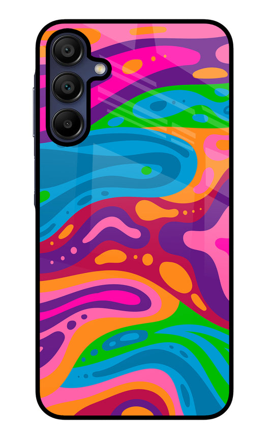 Trippy Pattern Samsung A15 5G Glass Case