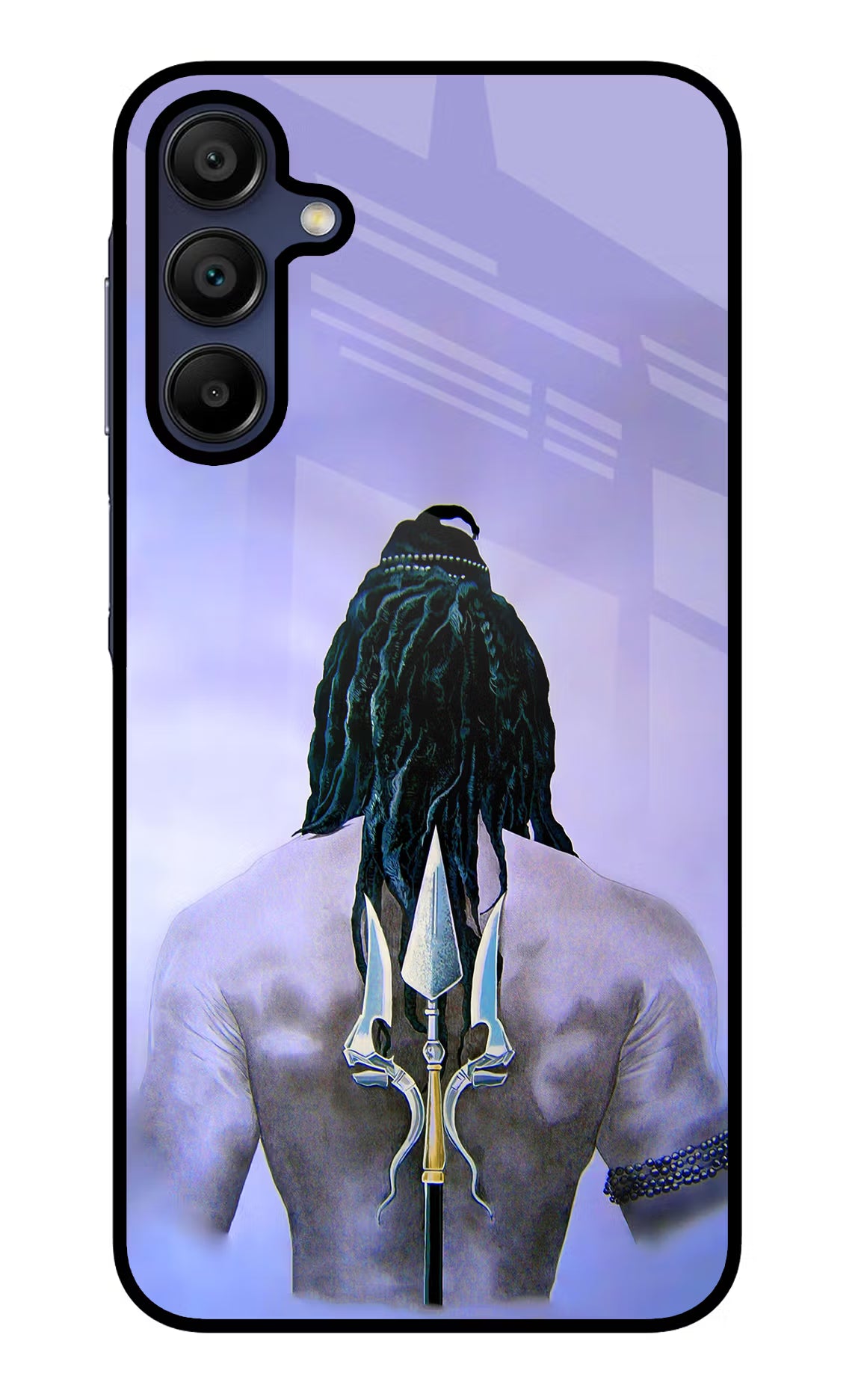 Shiva Samsung A15 5G Glass Case Back Cover by Casekaro