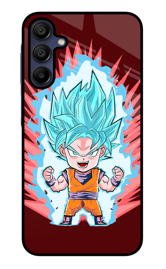 Goku Little Samsung A15 5G Glass Case