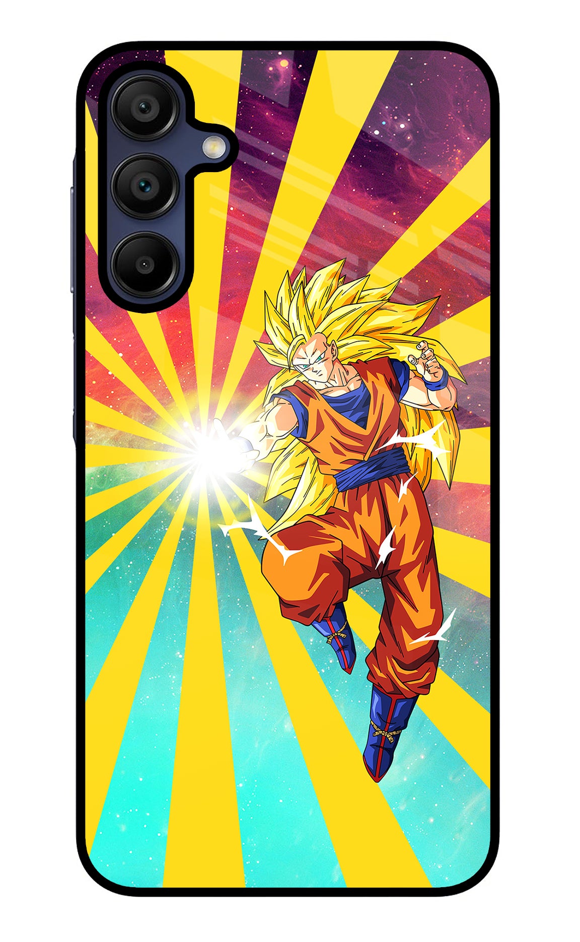 Goku Super Saiyan Samsung A15 5G Glass Case