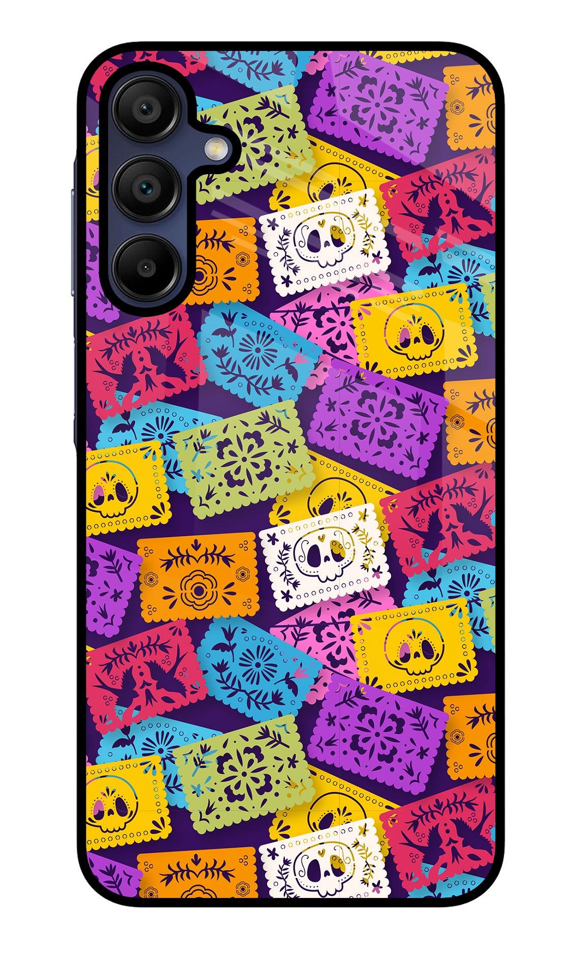 Mexican Pattern Samsung A15 5G Glass Case