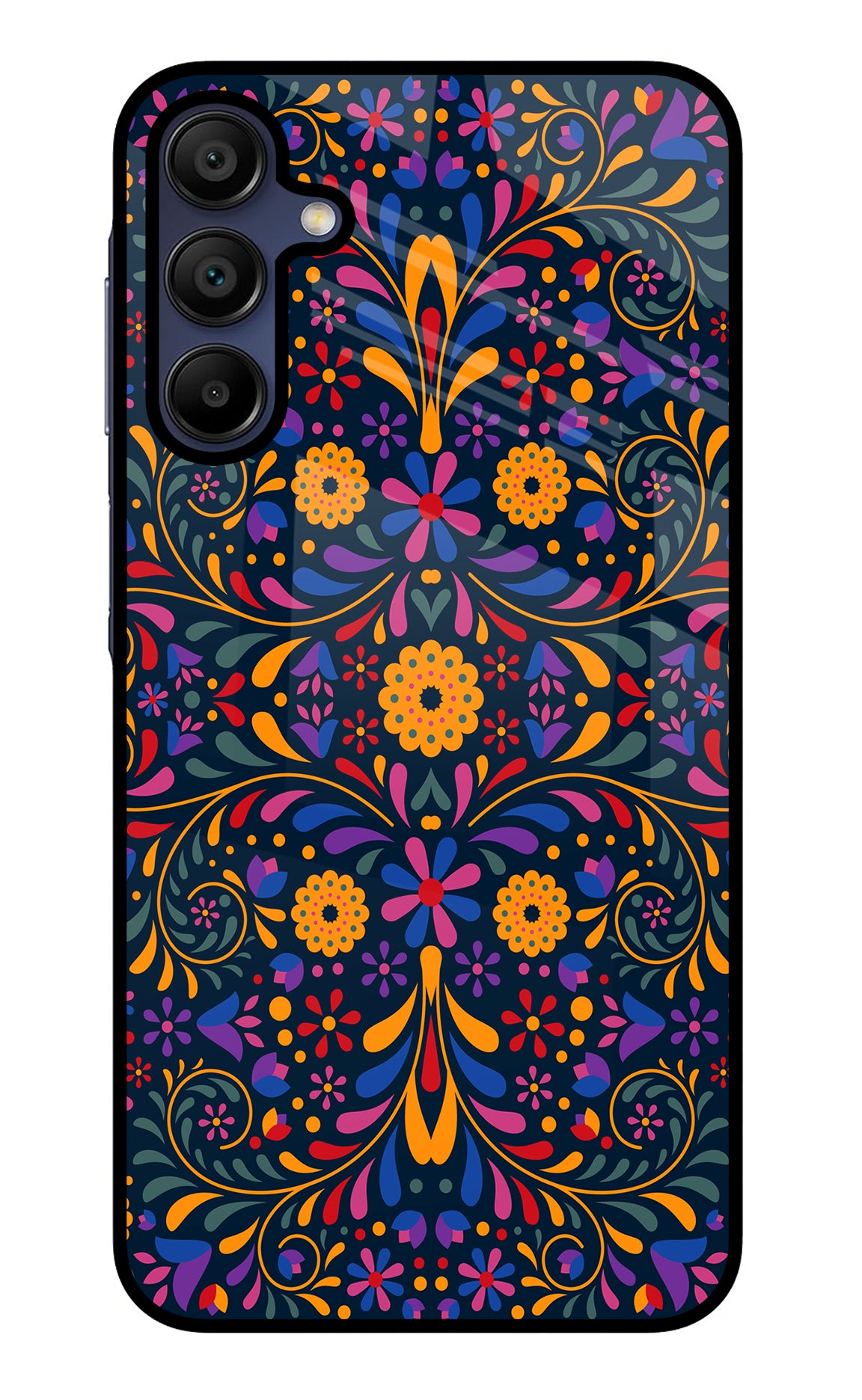 Mexican Art Samsung A15 5G Glass Case