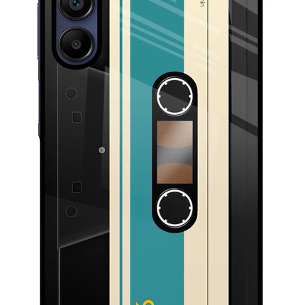 Cassette Samsung A15 5G Glass Case Back Cover by Casekaro