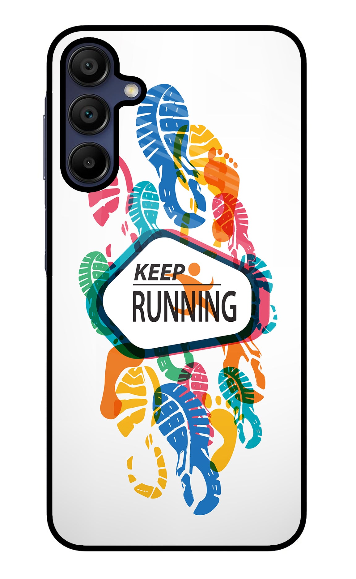 Keep Running Samsung A15 5G Back Cover