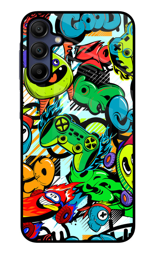 Game Doodle Samsung A15 5G Glass Case