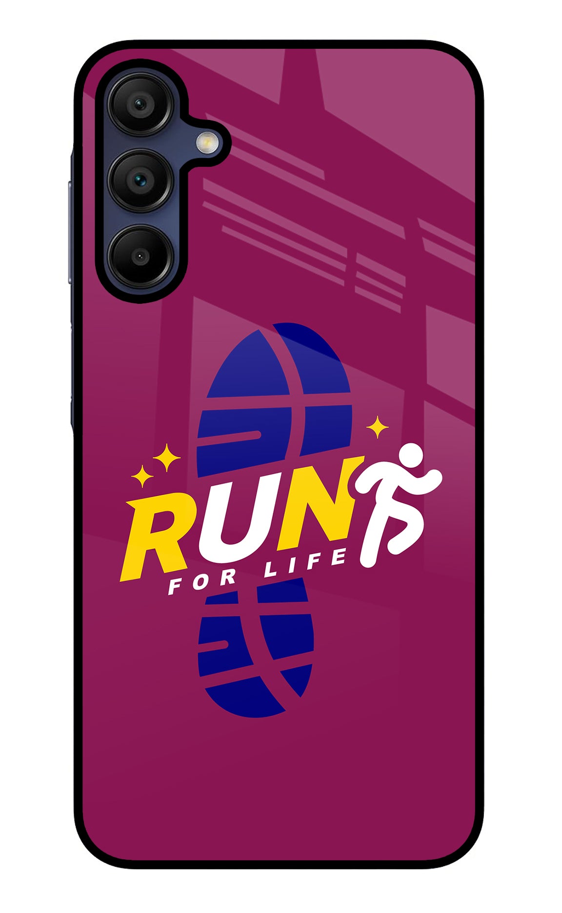 Run for Life Samsung A15 5G Back Cover