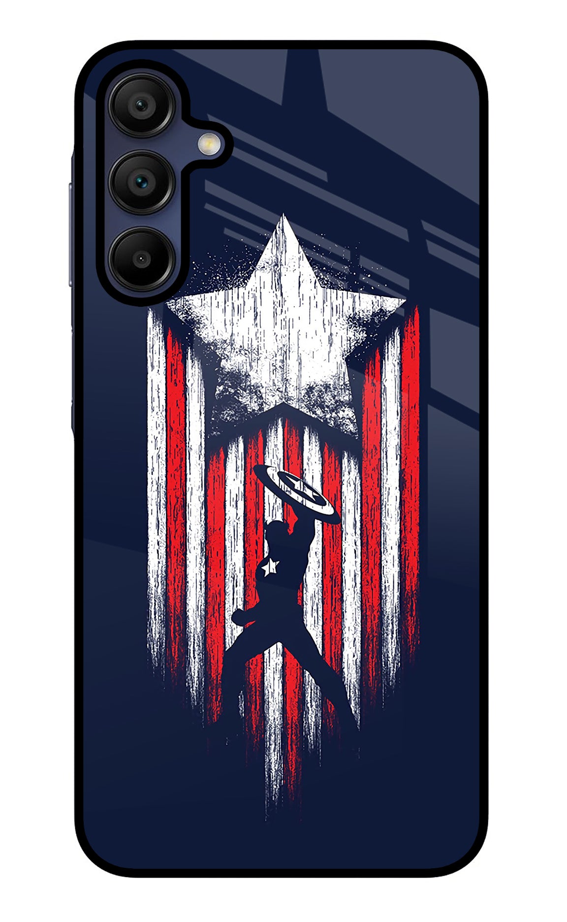 Captain America Marvel Art Samsung A15 5G Back Cover