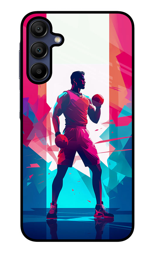 Champion Fighter (AI Generated) Samsung A15 5G Glass Case