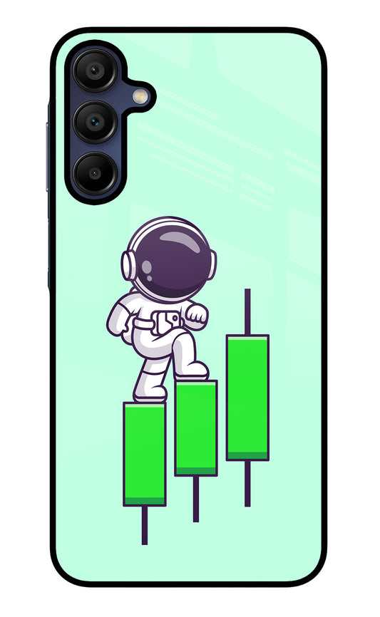 Astronaut Trader Samsung A15 5G Glass Case