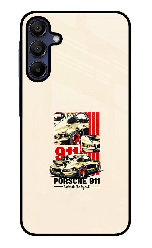 Classic Porsche 911 Samsung A15 5G Glass Case