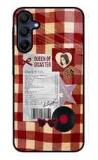 Queen of Disaster Samsung A15 5G Glass Case
