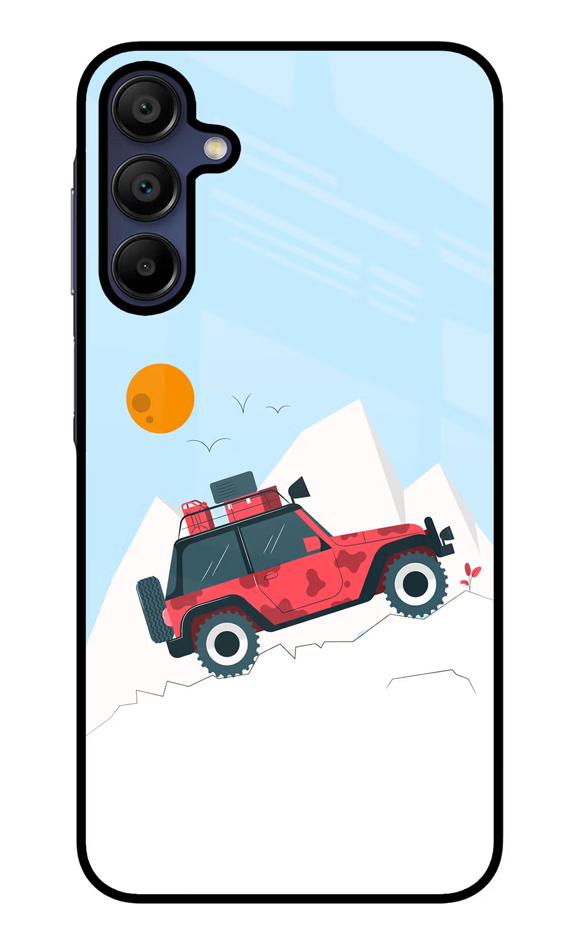 Mountain Trail Beast Samsung A15 5G Glass Case