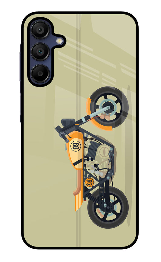 Vertical Speedster Samsung A15 5G Glass Case