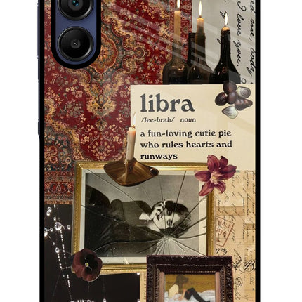 Libra Zodiac Samsung A15 5G Glass Case