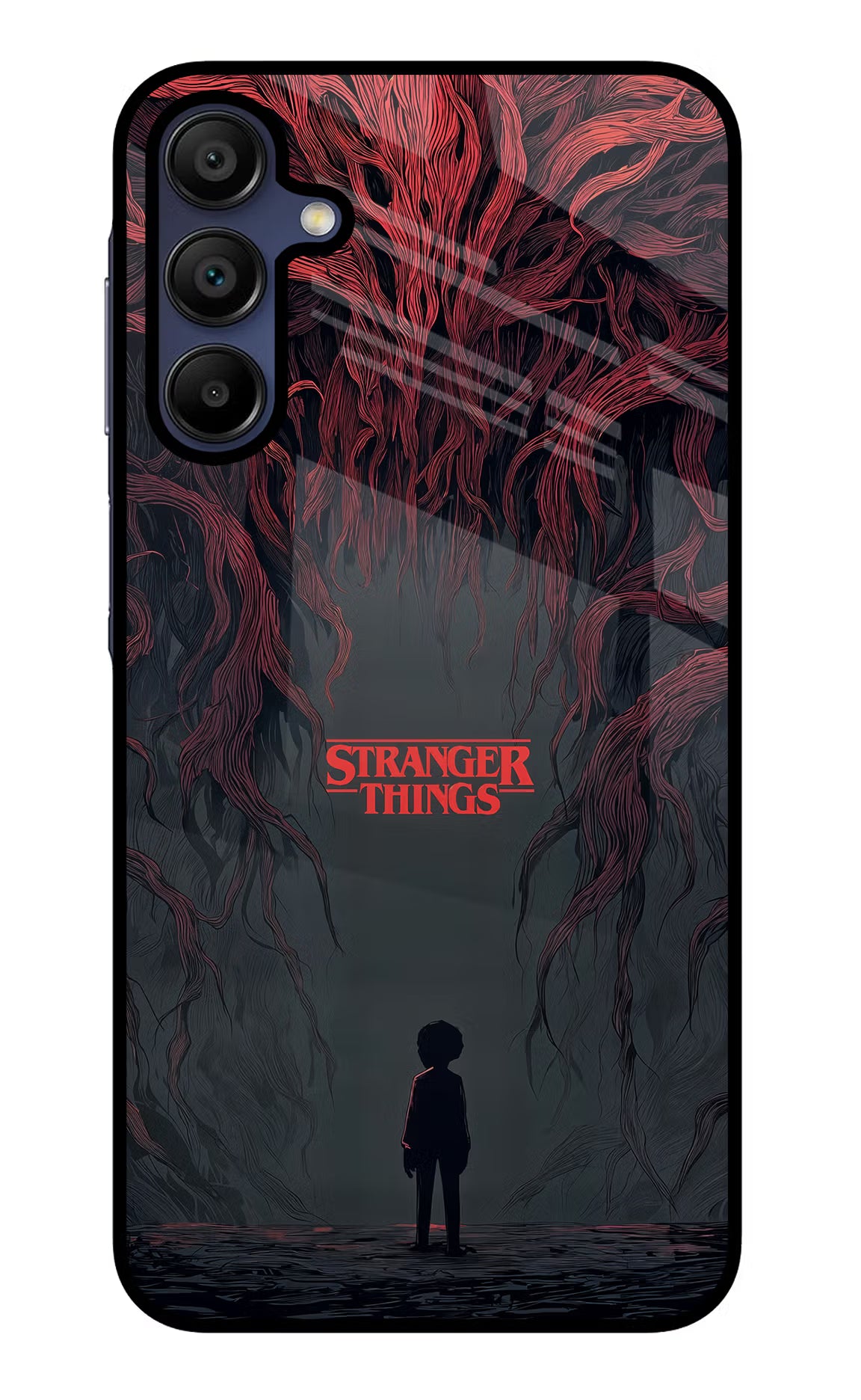 Ordinary Things Dark Side Samsung A15 5G Glass Case Back Cover by Casekaro