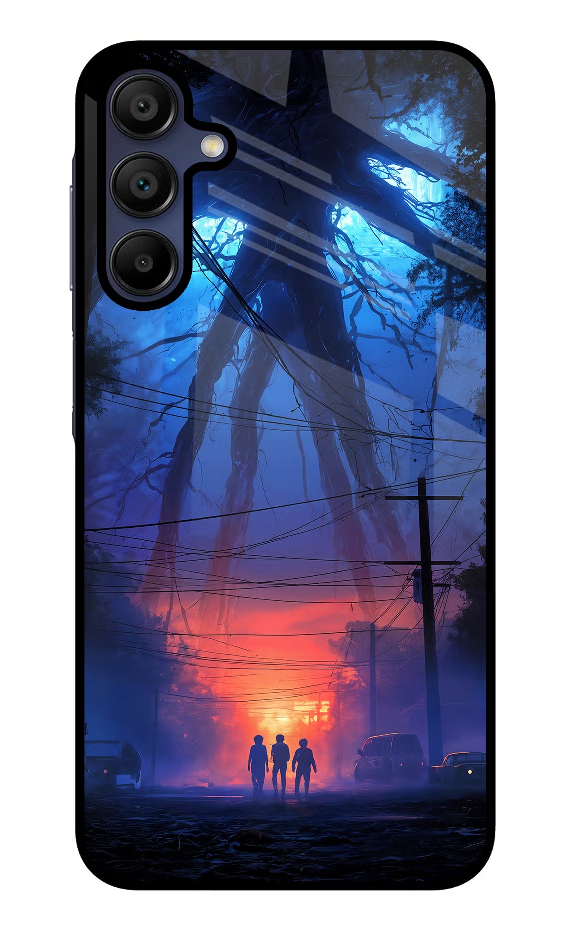 Ordinary Things Shadow Samsung A15 5G Glass Case Back Cover by Casekaro