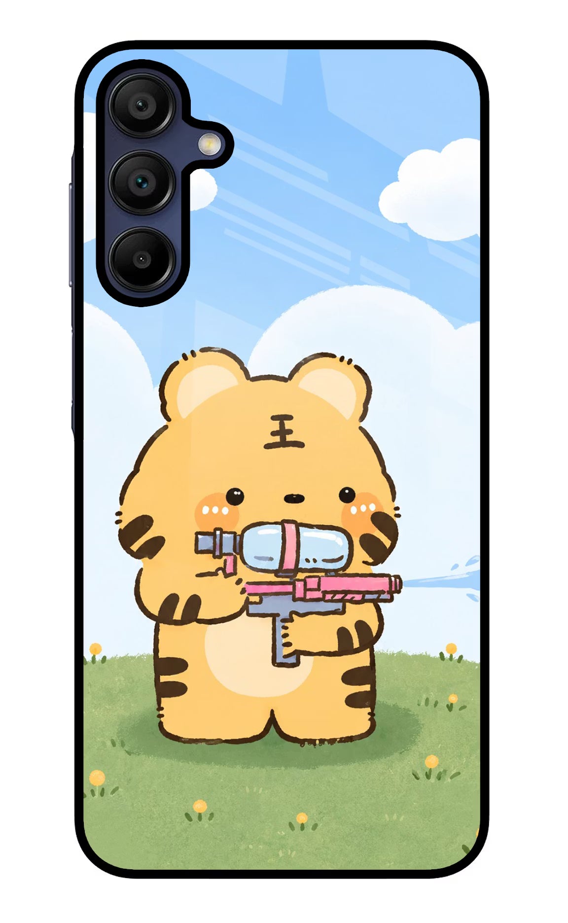 Tiger Treat Samsung A15 5G Glass Case