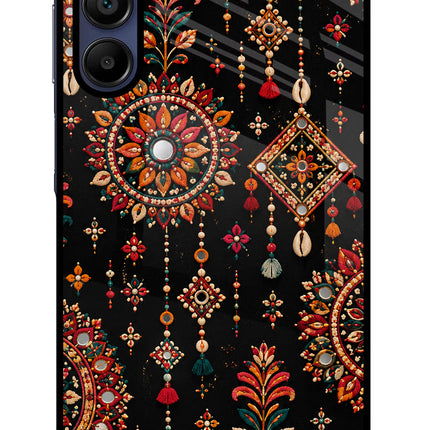 Boho Noir Samsung A15 5G Glass Case