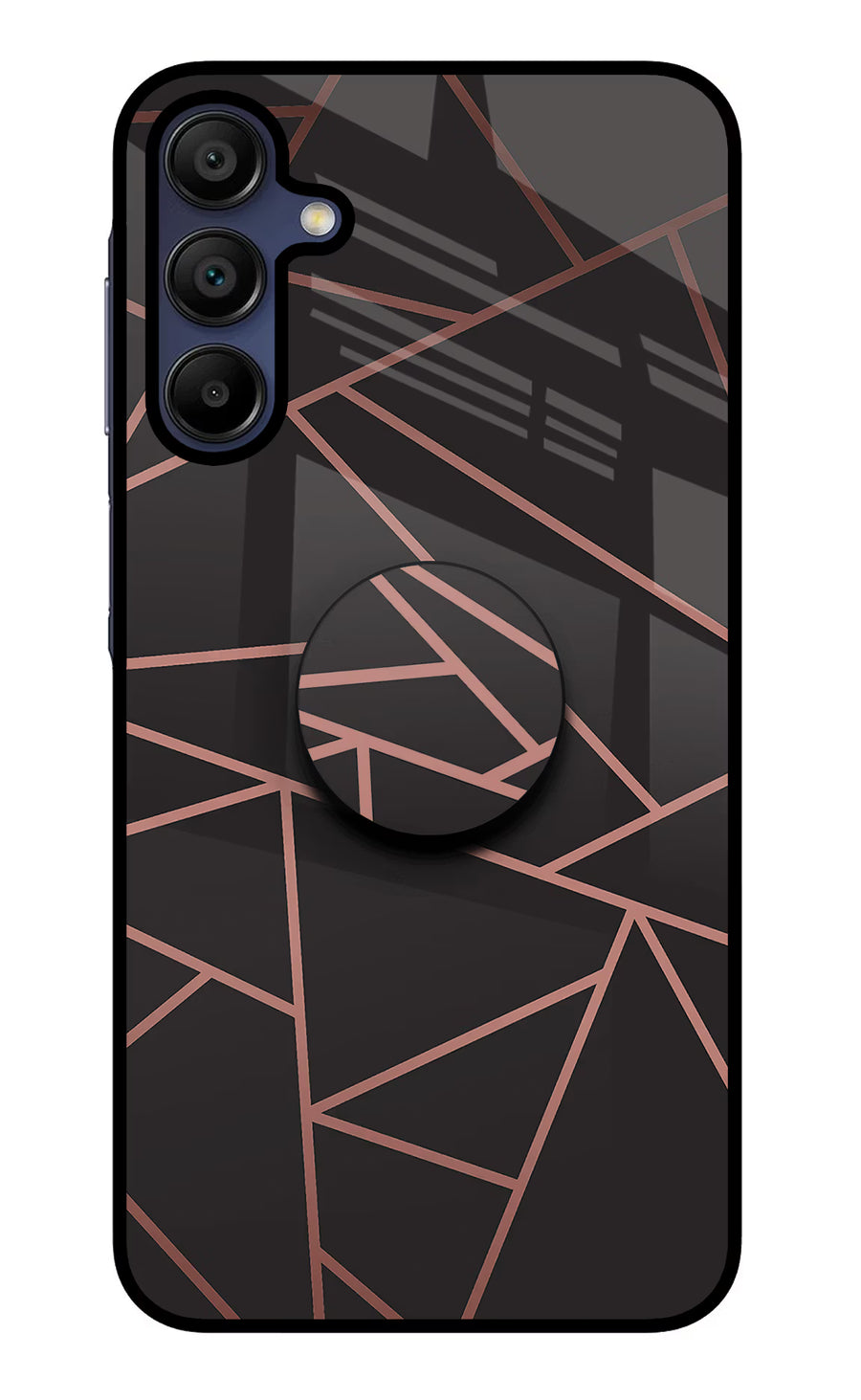 Geometric Pattern Samsung A15 5G Pop Case, Glass case
