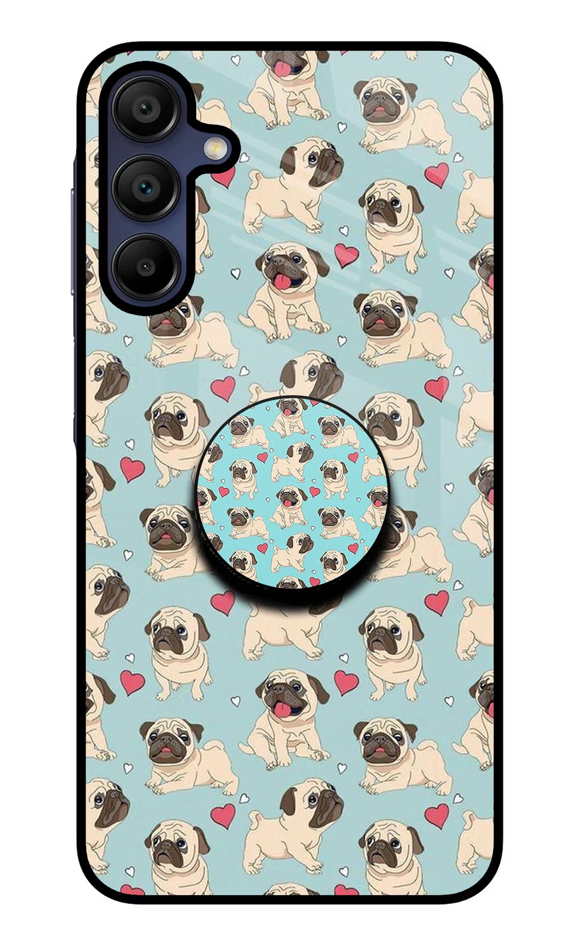 Pug Dog Samsung A15 5G Pop Case by Casekaro