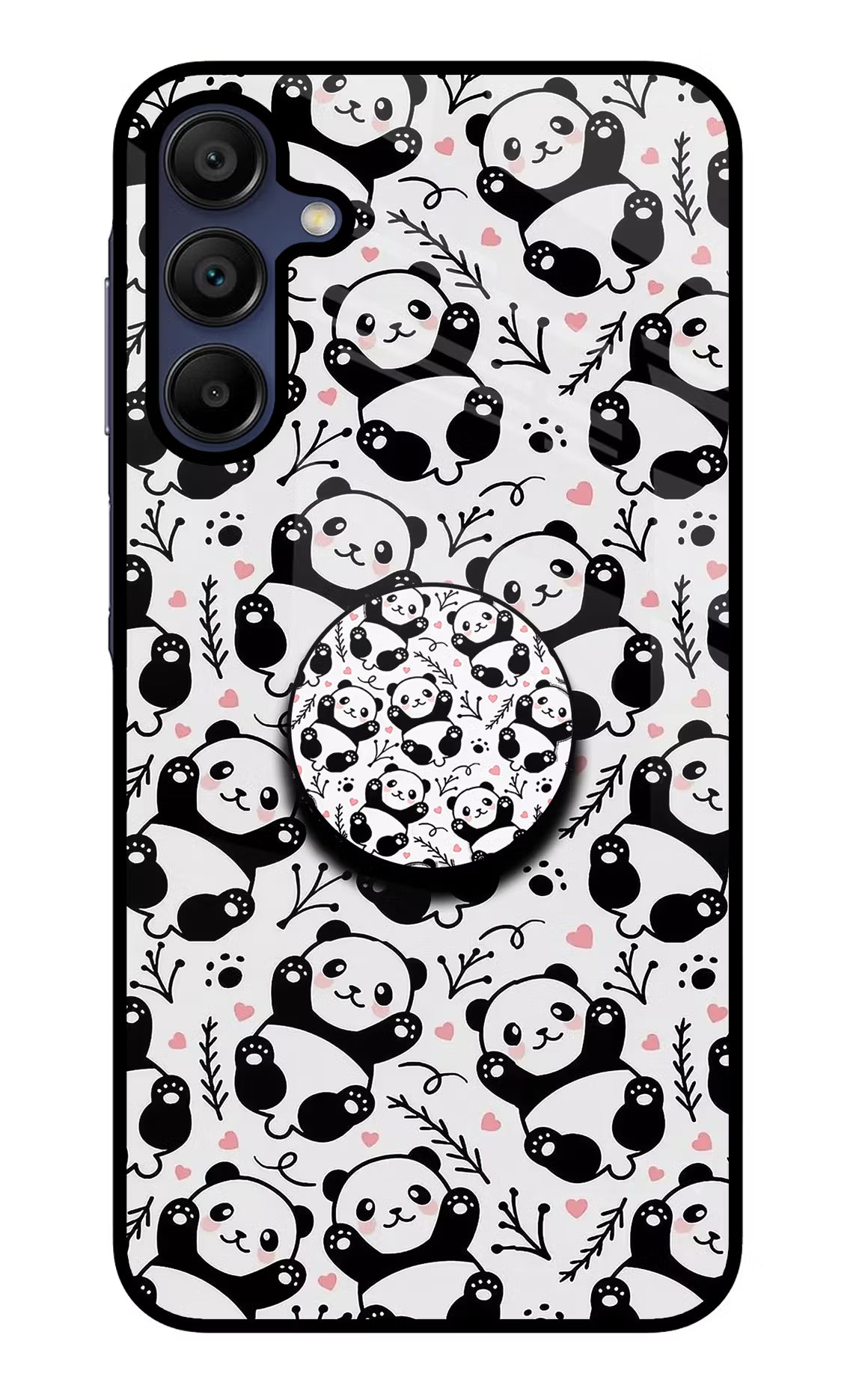 Cute Panda Samsung A15 5G Pop Case by Casekaro