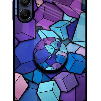 Cubic Abstract Samsung A15 5G Pop Case by Casekaro