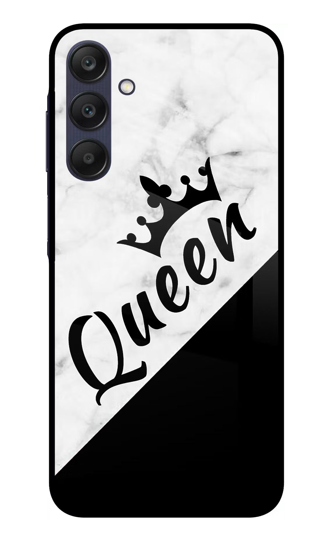 Queen Samsung A25 5G Glass Case