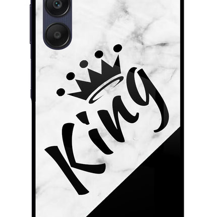 King Samsung A25 5G Glass Case Back Cover by Casekaro