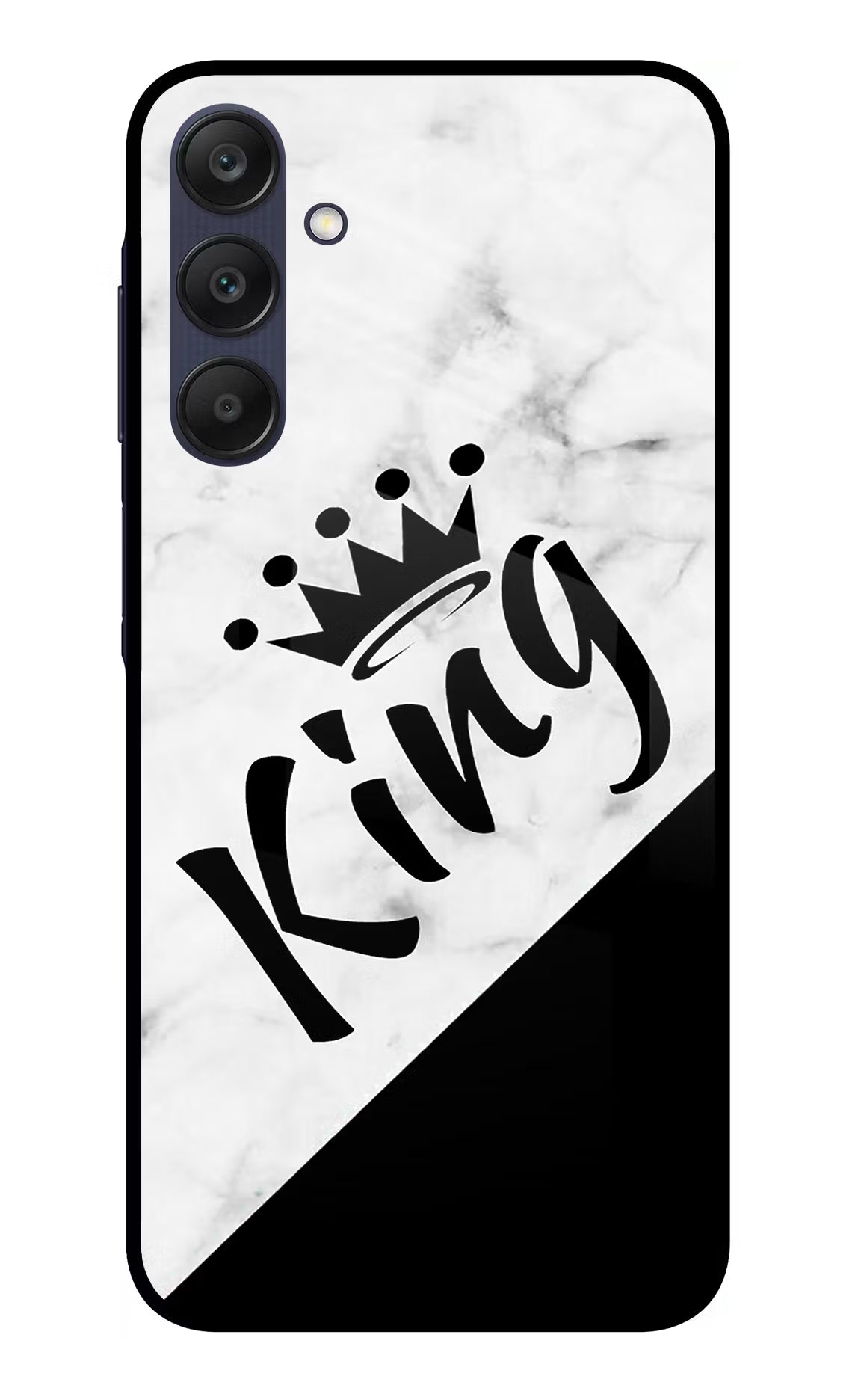King Samsung A25 5G Glass Case Back Cover by Casekaro