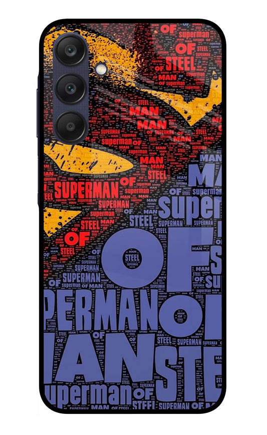 Superman Samsung A25 5G Glass Case