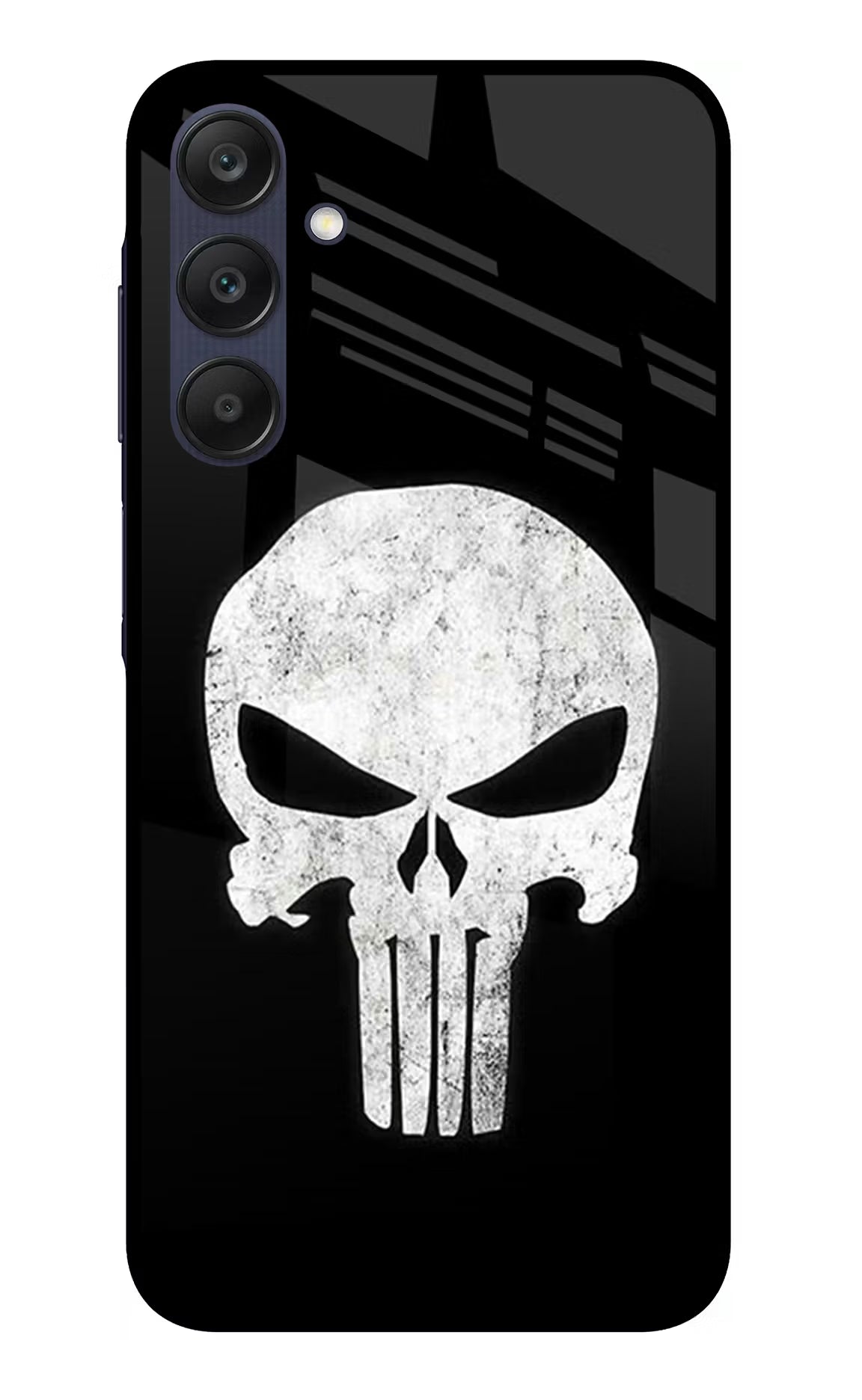 Punisher Skull Samsung A25 5G Glass Case