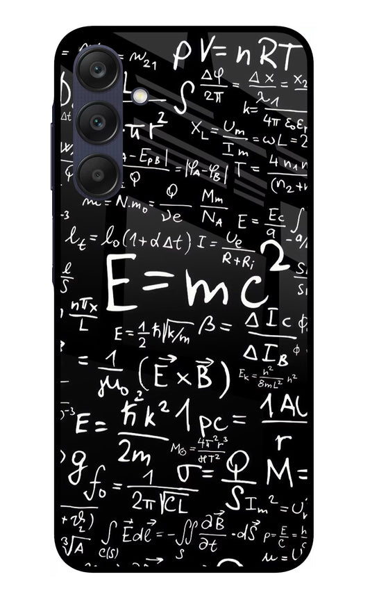 Physics Formula Samsung A25 5G Glass Case