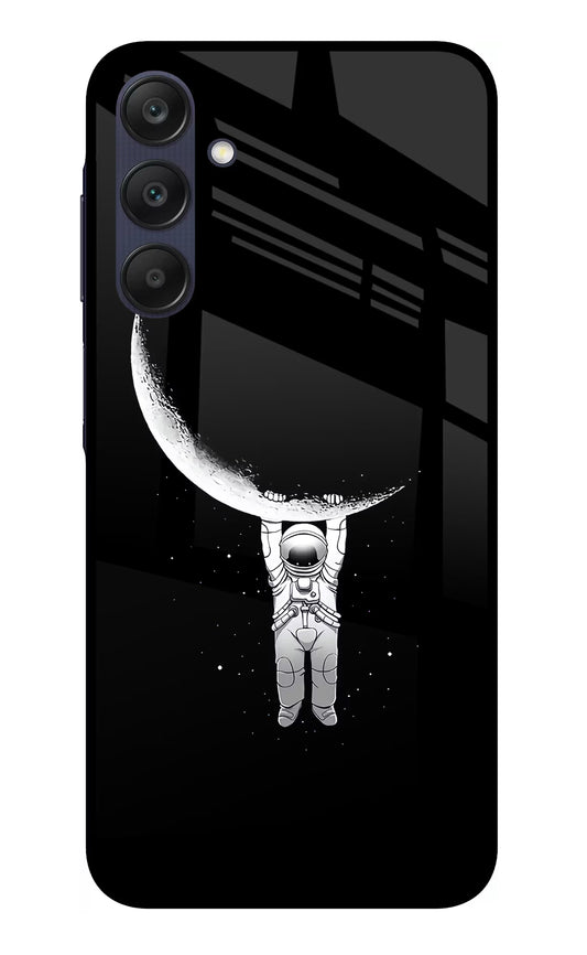 Moon Space Samsung A25 5G Glass Case