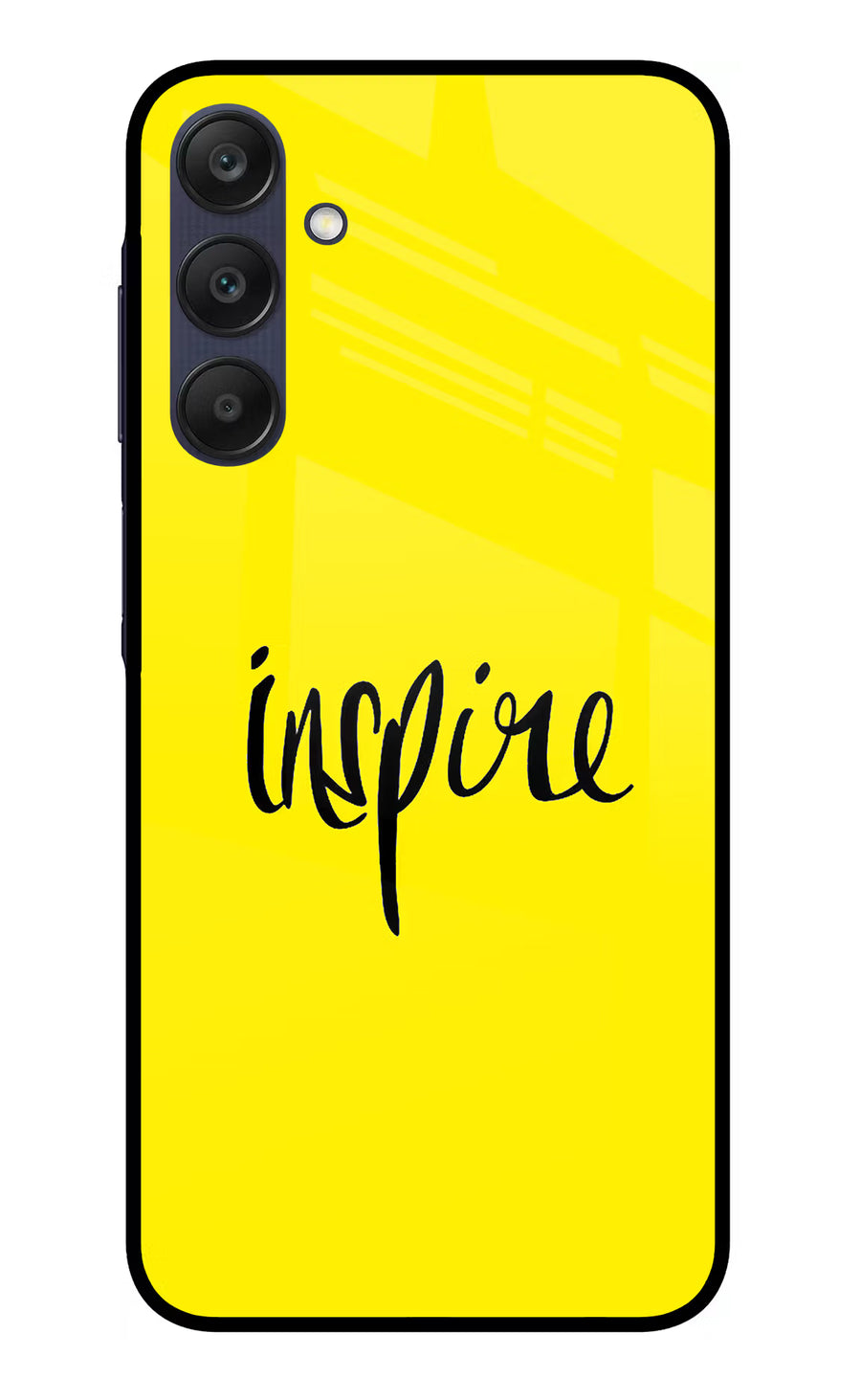 Inspire Samsung A25 5G Back Cover, Glass case