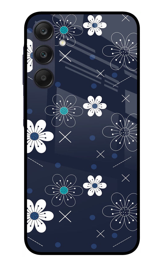 Flowers Samsung A25 5G Glass Case