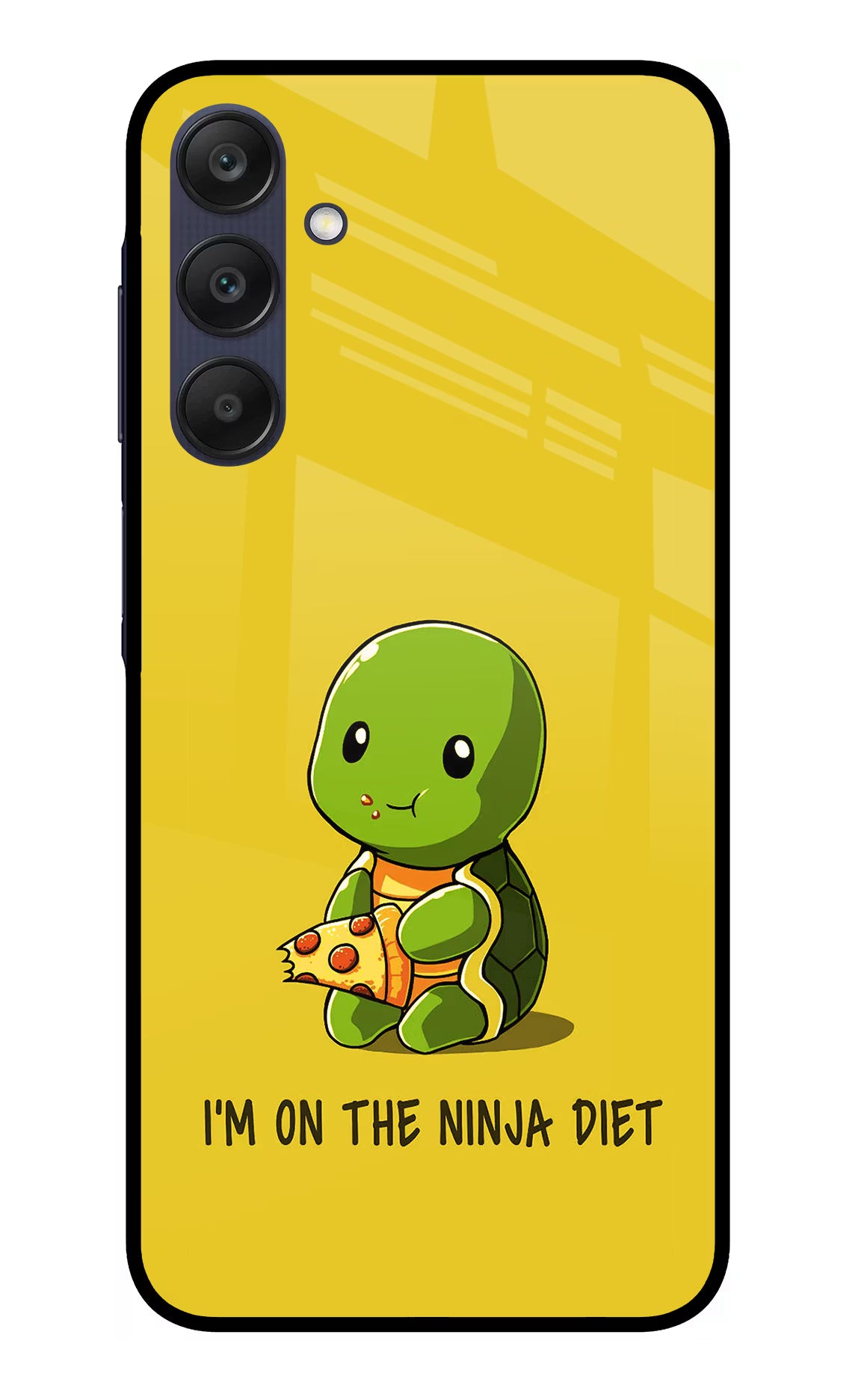 I'm on Ninja Diet Samsung A25 5G Glass Case Back Cover by Casekaro