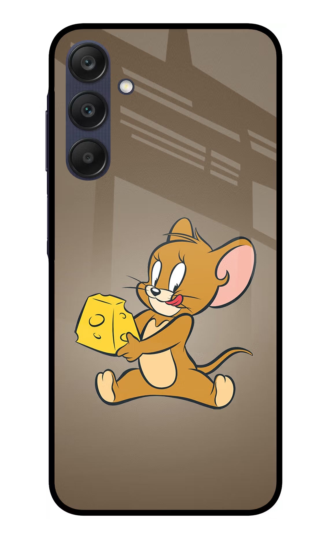 Jerry Samsung A25 5G Glass Case Back Cover by Casekaro