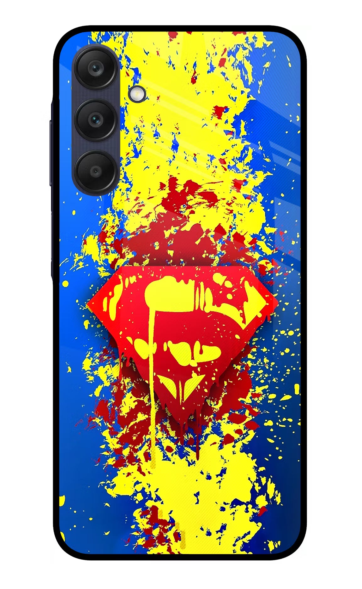 Superman logo Samsung A25 5G Glass Case