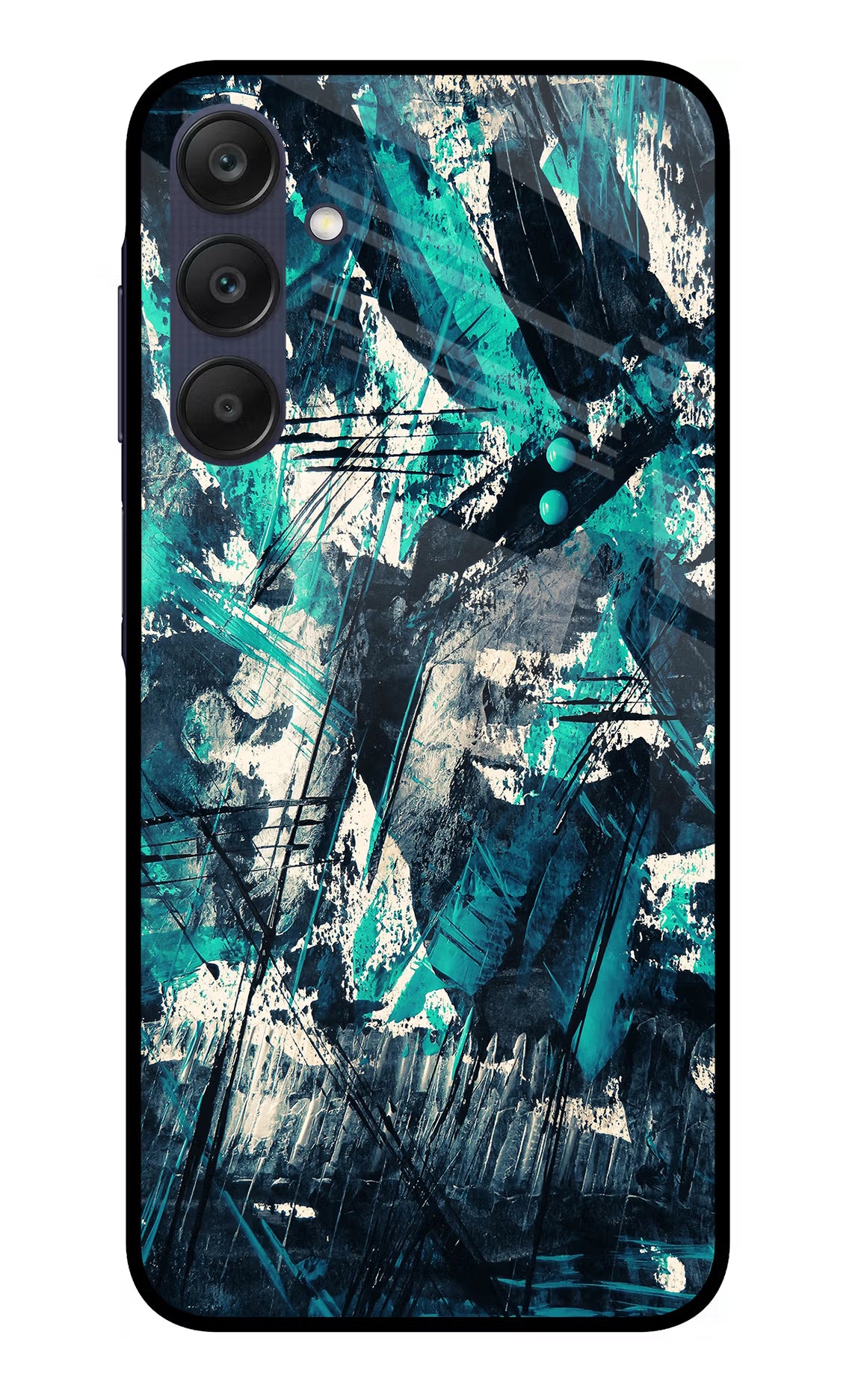 Artwork Samsung A25 5G Glass Case Back Cover by Casekaro