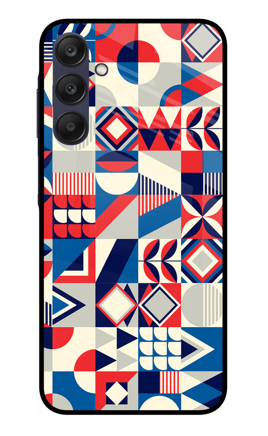 Colorful Pattern Samsung A25 5G Glass Case
