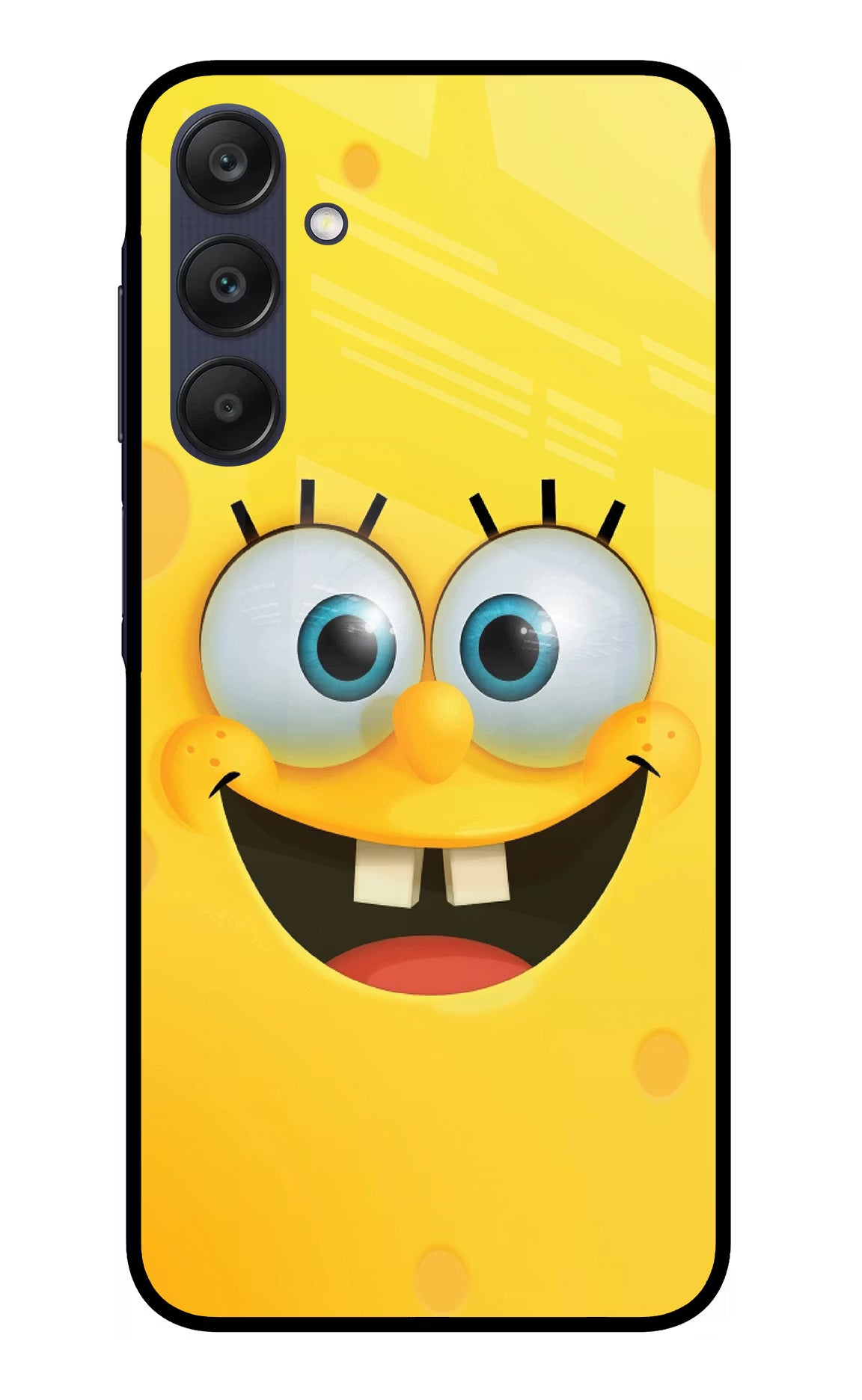 Sponge 1 Samsung A25 5G Glass Case Back Cover by Casekaro