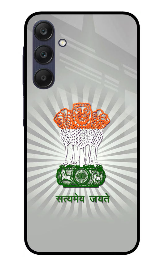 Satyamev Jayate Art Samsung A25 5G Glass Case
